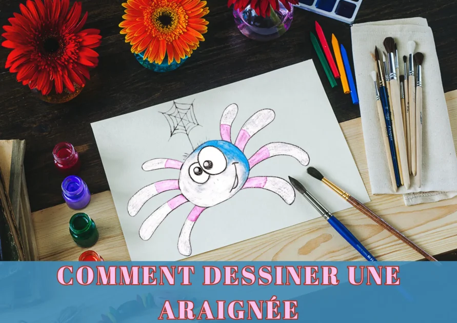 Comment Dessiner une Araignée Un pas à pas Comment Faire Mimi Panda