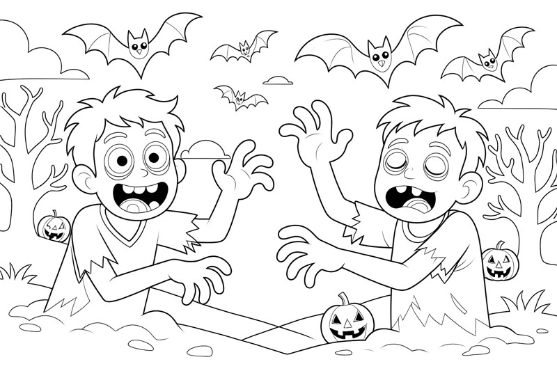 Example coloring page