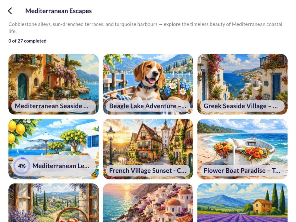 Mimi ColorのMediterranean Escapesコレクション