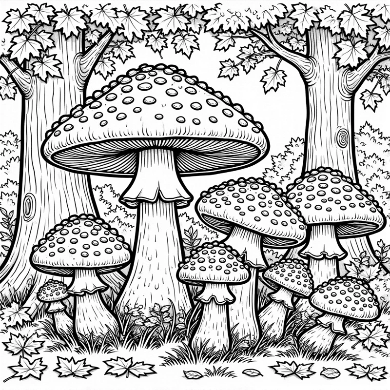 Mushrooms - source image