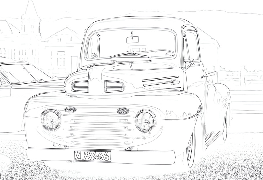 Ford Mustang Coloring Page Mimi Panda | The Best Porn Website