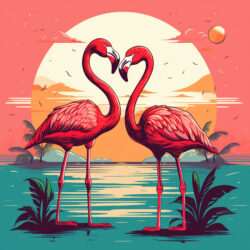Flamingos - Origin image