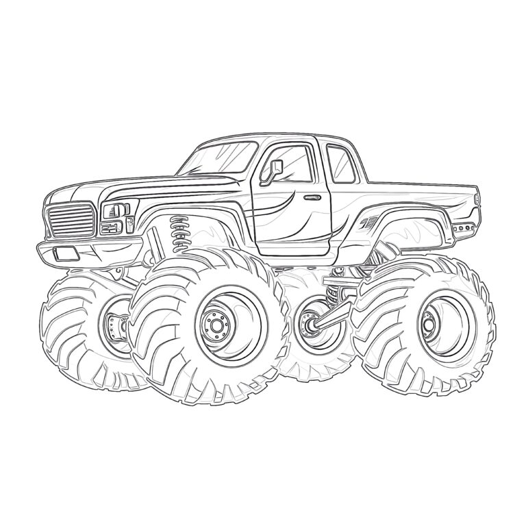 Car Coloring Pages For Free | Coloring Pages Mimi Panda