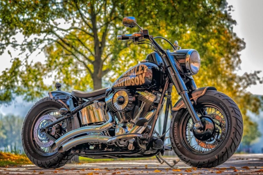 Harley Davidson Motorcycle - Original image