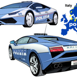 Police supercar - Origin image