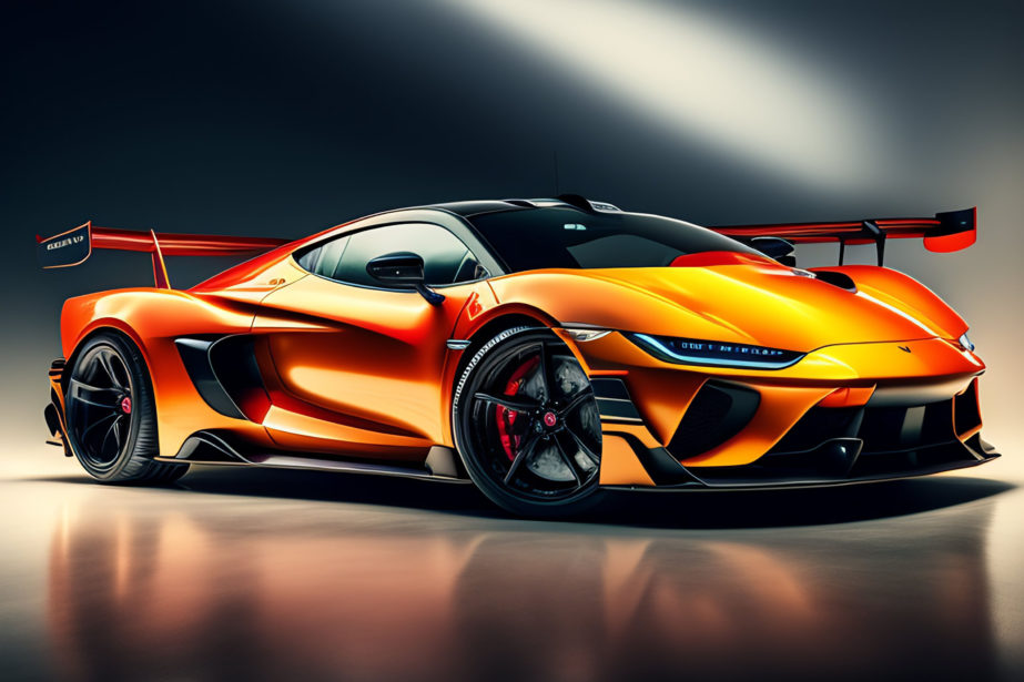 Sports car - Original image