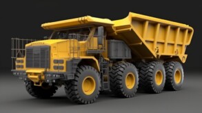 Caterpillar Mining Truck - Original image