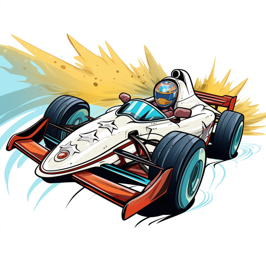 racing bolide coloring page 2Original image