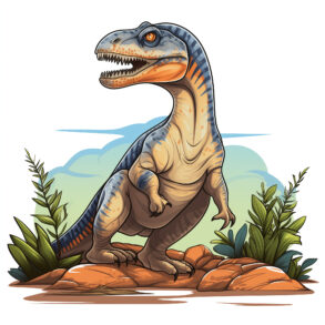 Lythronax Dinosaur Coloring Page 2Original image