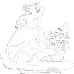 Delicious Donuts - Coloring page