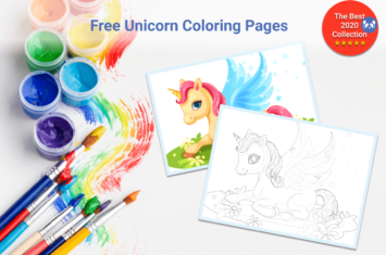 Unicorn Coloring Page - Collection2020