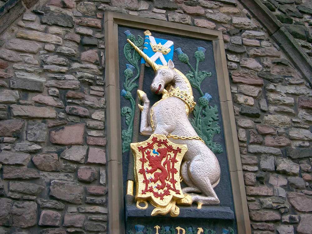 Unicorn The National Animal of Scotland