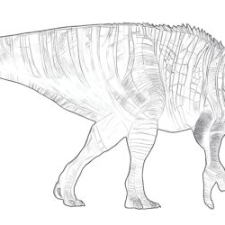 Amurosaurus - Printable Coloring page