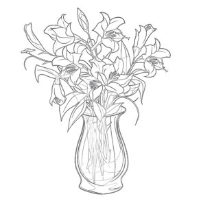 Bellflower Coloring Page
