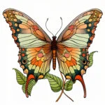 Papillon Page à Colorier 2 2