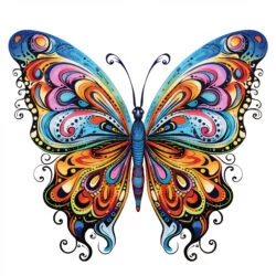 Kolorowanki z Motylami Dla Dorosłych - Obraz pochodzenia