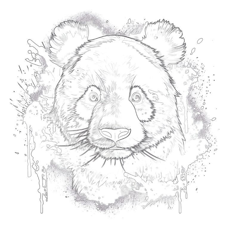 Panda Coloring Page | Coloring Pages Mimi Panda