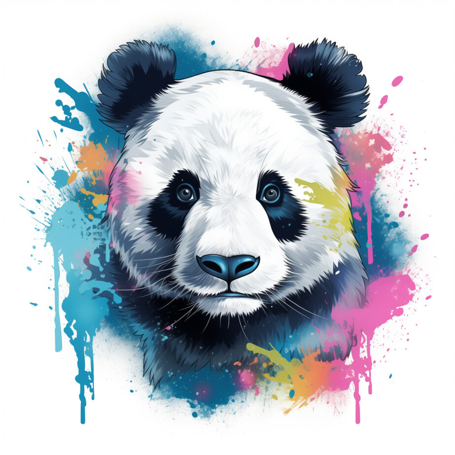 Panda Página Para Colorear 2