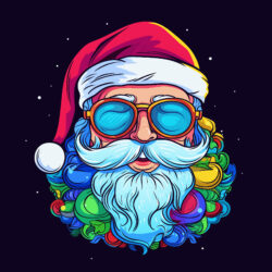 Colorful Santa - Origin image