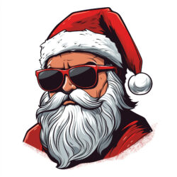 Santa Claus on Sleigh - Origin image
