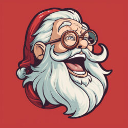 Laughing Santa Claus - Origin image