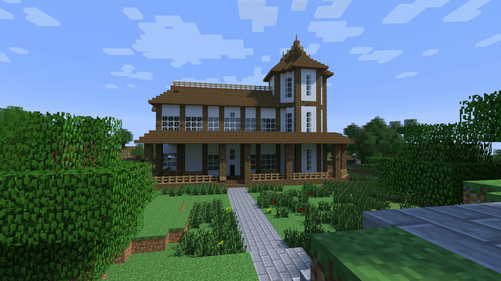 Minecraft House - Original image
