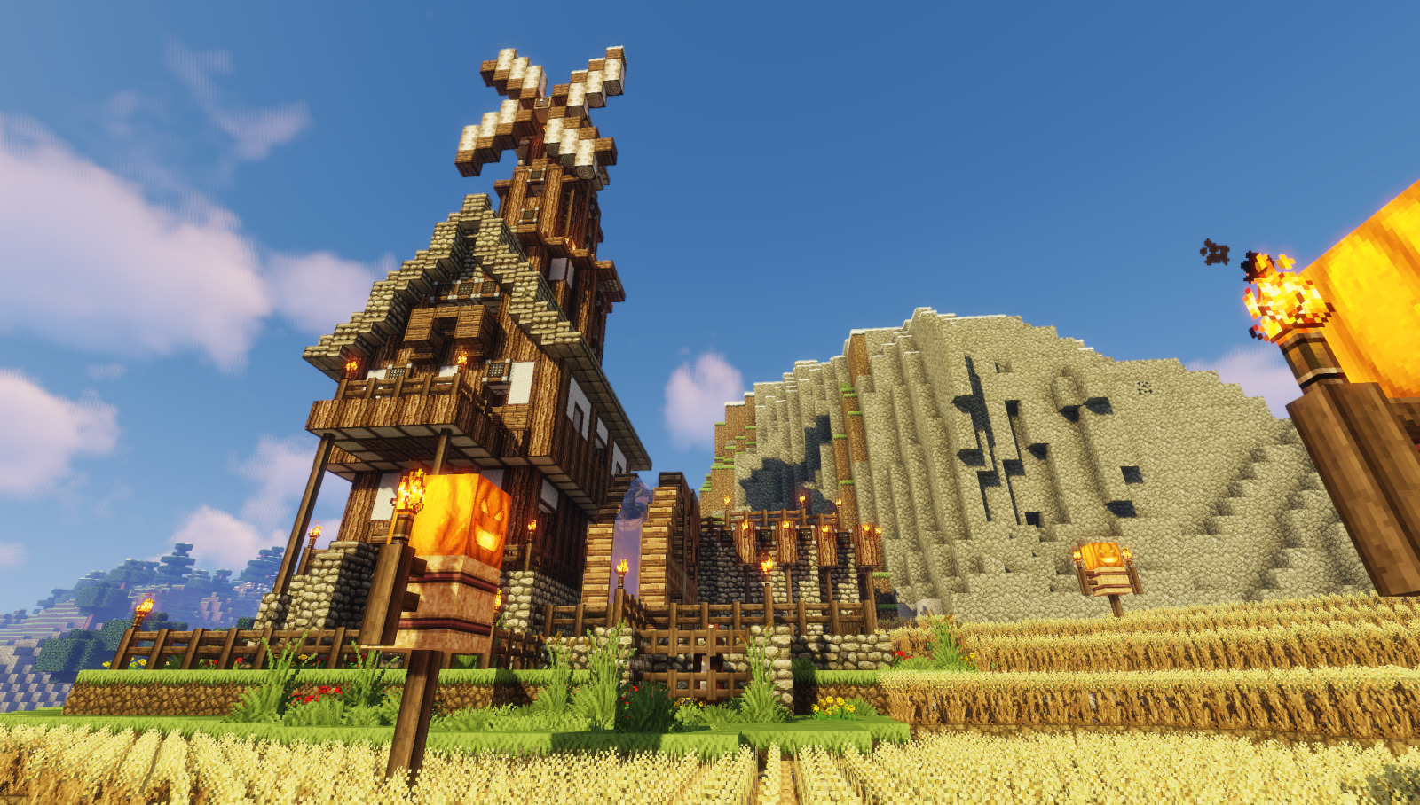 Minecraft Mill - Original image