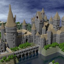 Minecraft Wallpaper House - Origin image