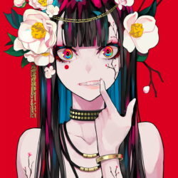 Anime Black Haired Girl - Origin image