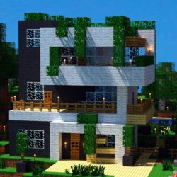 Minecraft House Tutotial - Origin image
