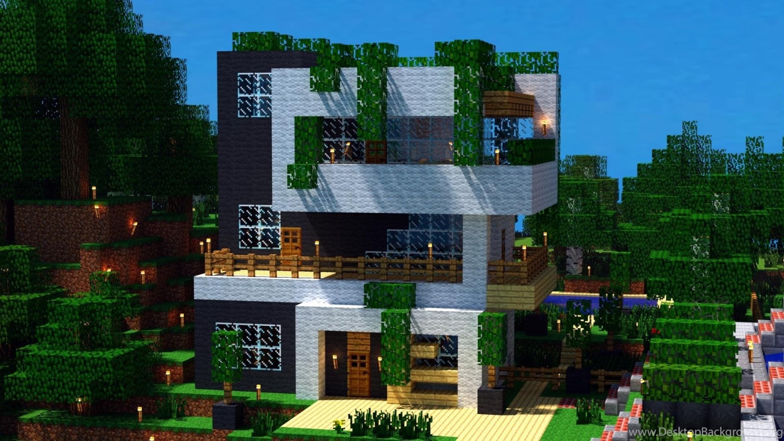 Minecraft House Tutotial - Original image
