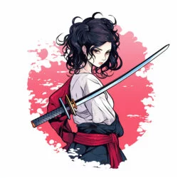 Anime Katana - Imagen de origen