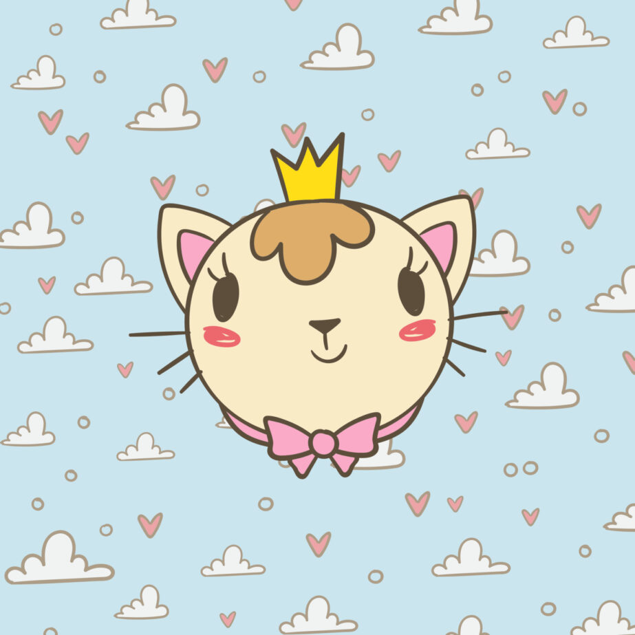 Princess Cat - Original image