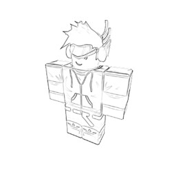 Roblox Render - Coloring page
