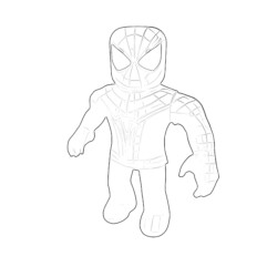 Roblox Spider Man - Coloring page