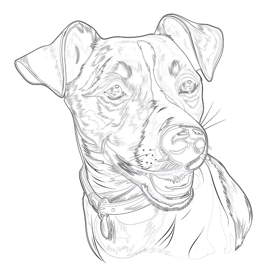 Jack Russel Kolorowanka
