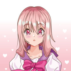 Anime Black Haired Girl - Origin image