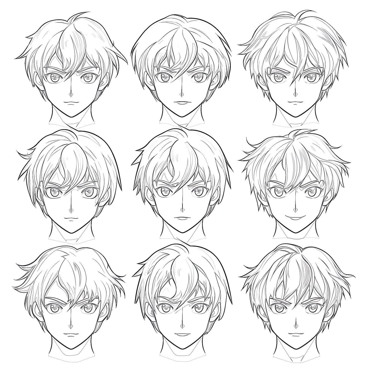 Anime Coloring Pages Online | Coloring Pages Mimi Panda