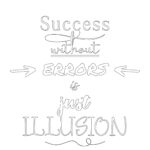 Success Without Errors Coloring Page