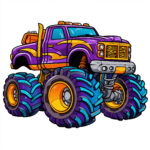 Biggest Monster Truck Coloring Page 2 2