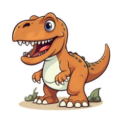 Cartoon Tyrannosaurus - Origin image