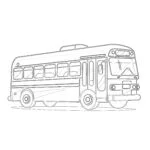 City Bus Coloring Page