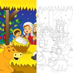 christianity and bible coloring pages