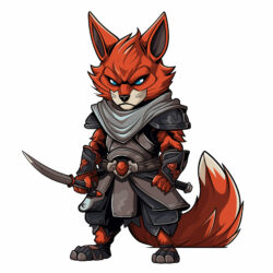 Demon Fox Waiting For Warrior - Origin image