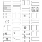 European Union Countries Flags Coloring Page