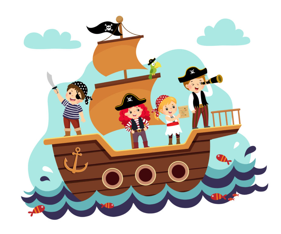 Pirates On The Ship - Original image