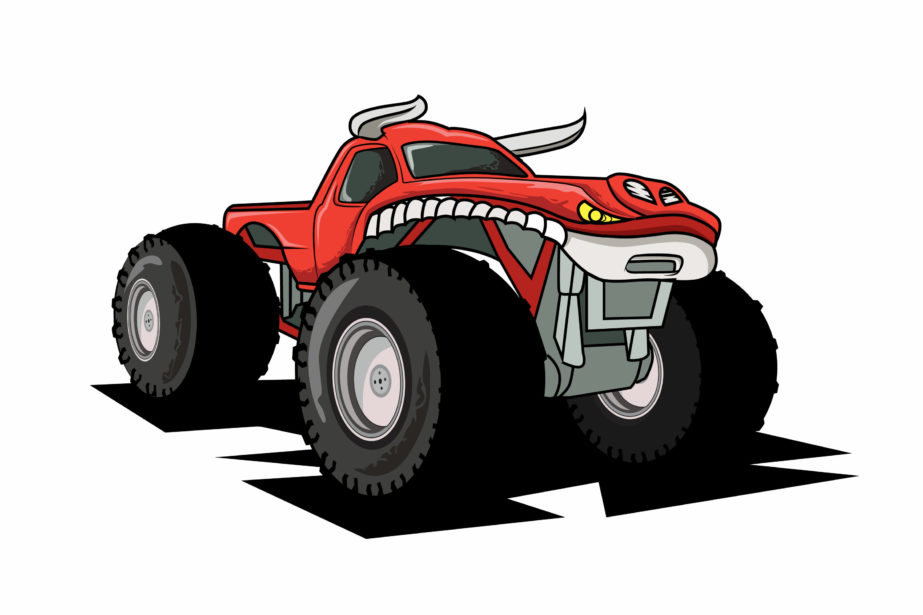 Monster Truck With Horns - Original image