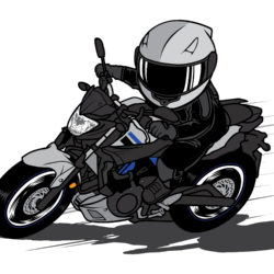 Free Coloring Page Motorcycles - Origin image