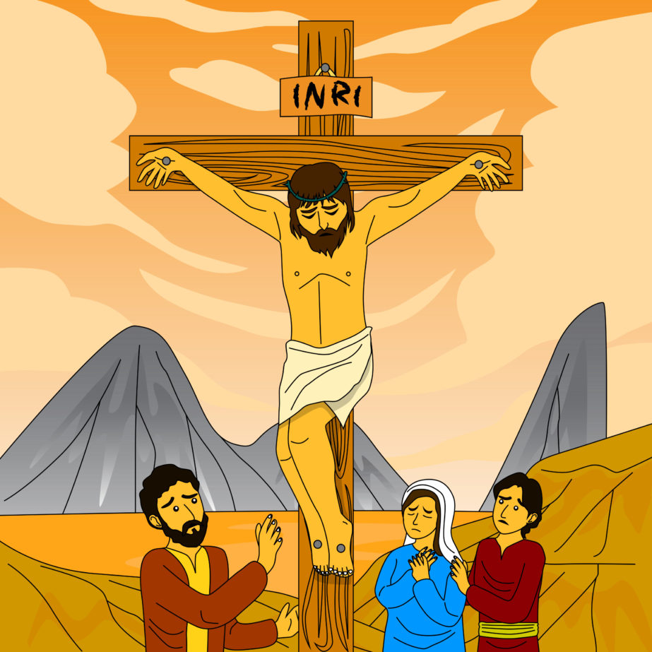 Jesus Died On The Cross - Original image