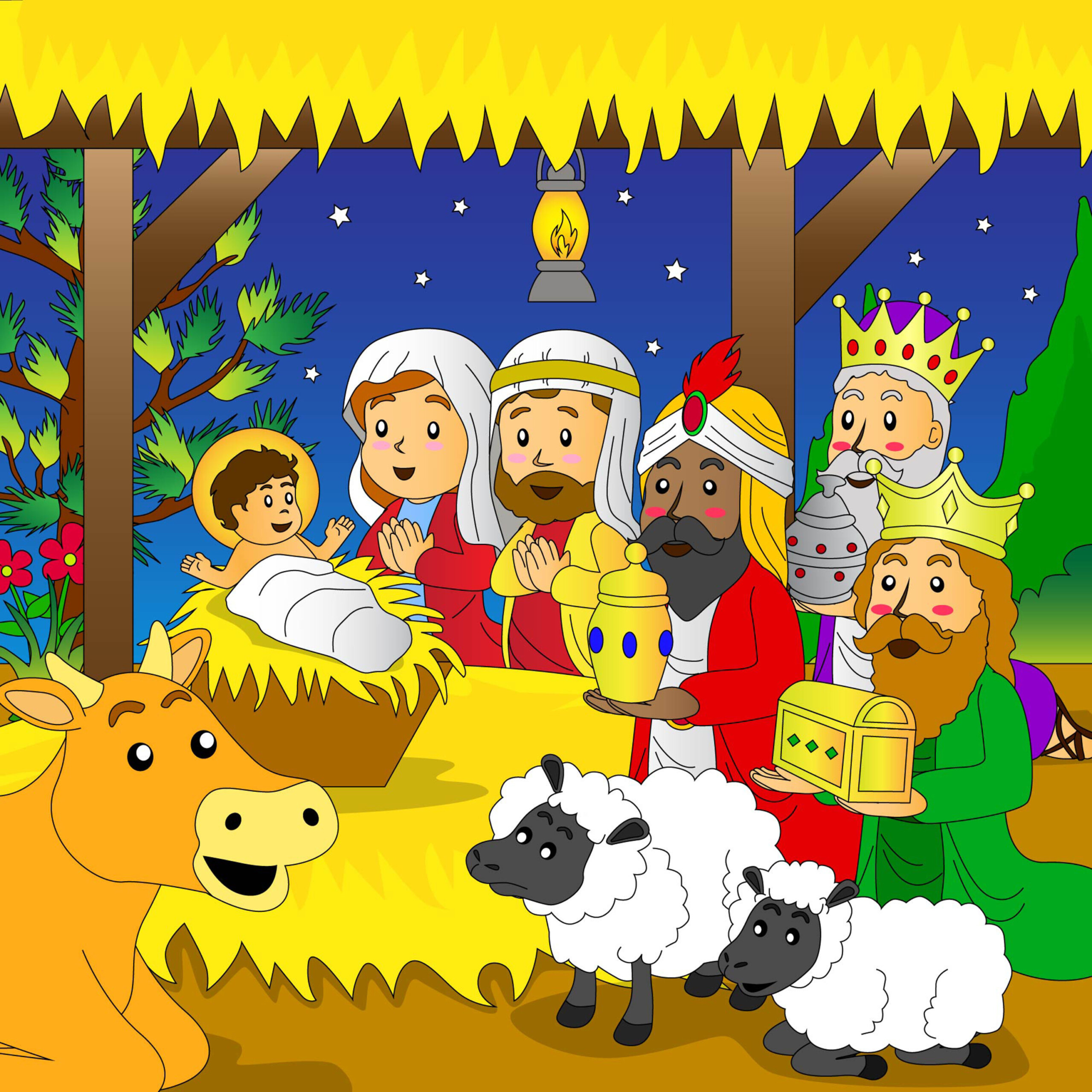 Birth Of Jesus - Original image